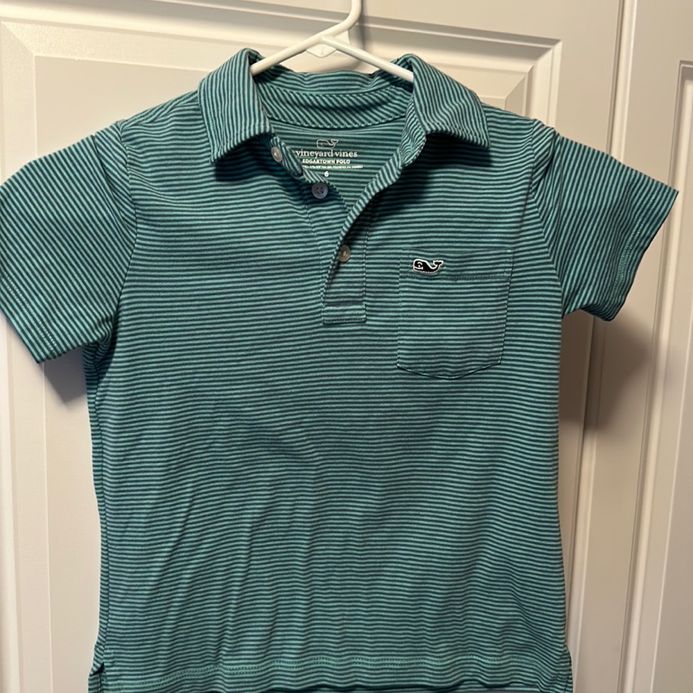 Vineyard vines boys polo size 6